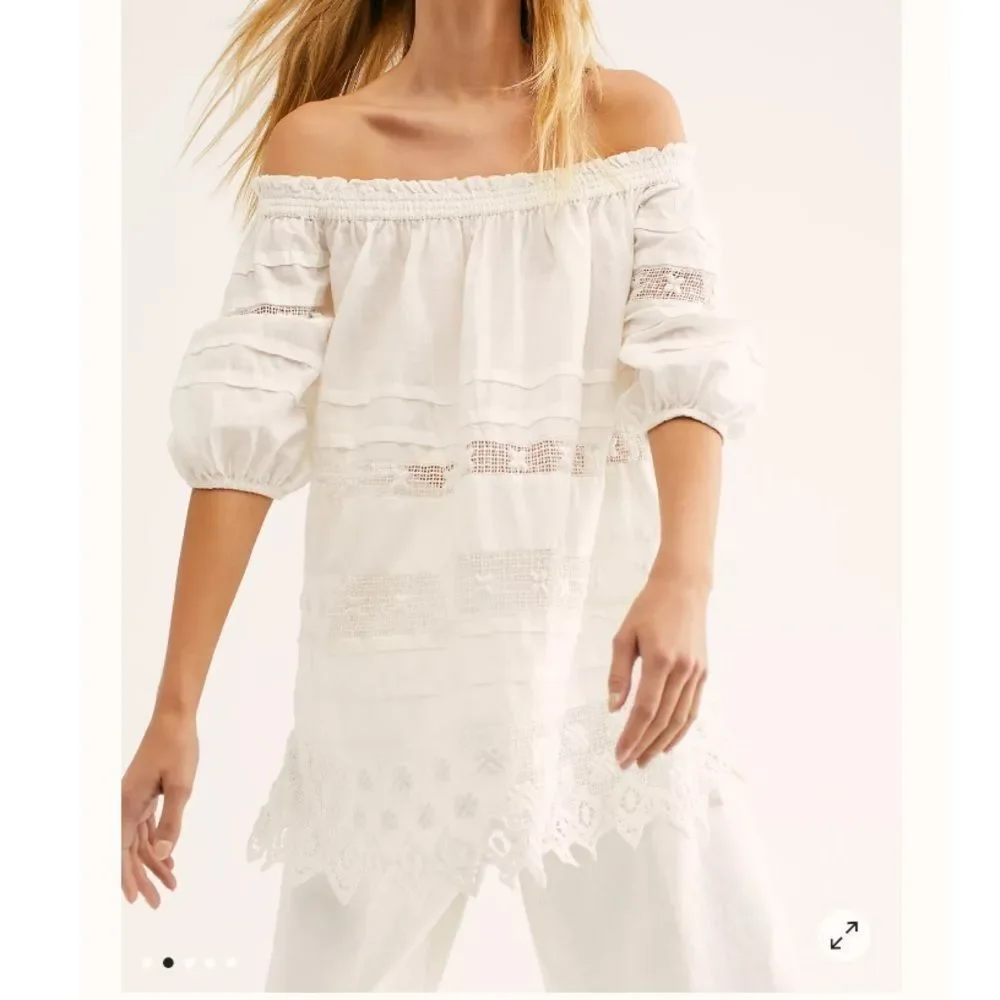 NWT Free People Sounds Of Summer Tunic Mini Dress